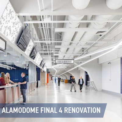 Alamodome Final Four Upgrades