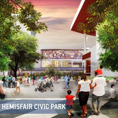 Hemisfair Civic Park Redevelopment