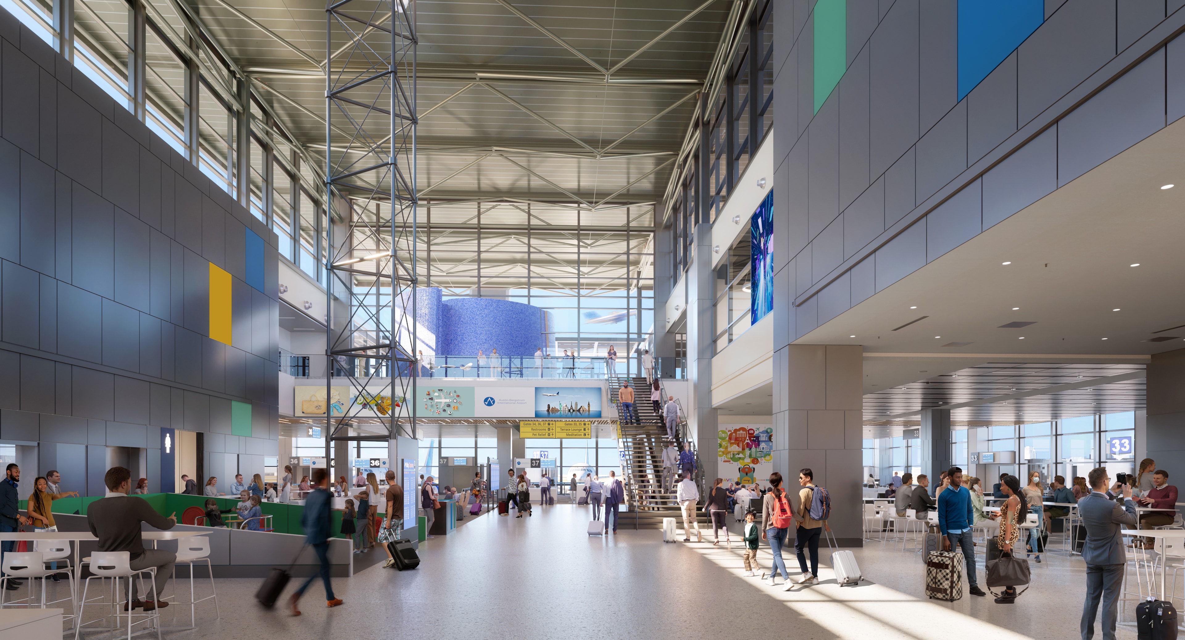 Barbara Jordan Terminal West Gate Expansion / City of Austin | Austin Bergstrom International Airport